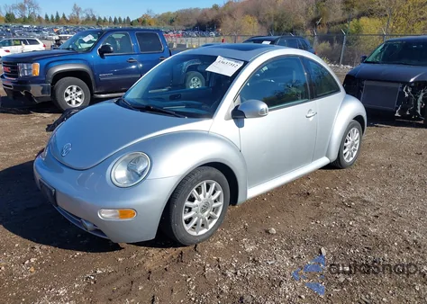 2004 Volkswagen New Beetle Gls 2.0L z USA, uszkodzony, nr VIN 3VWCK31C34M419493